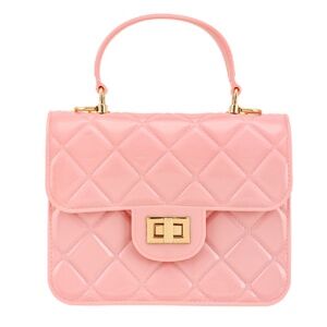 Diamond Quilted Cross Body Jelly Bag